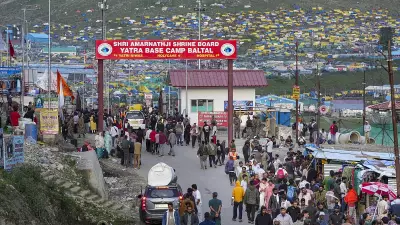 Amarnath Yatra Begins as Pilgrims Answer Baba Barfani's Call