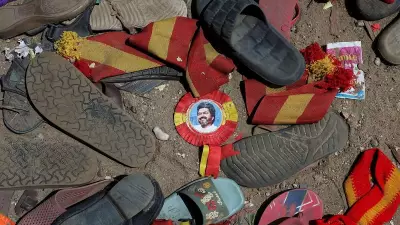 DMK Leader Moves Supreme Court to Bar TN CM, Vijay from Karur Stampede Comments