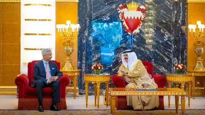 EAM Jaishankar Discusses Bilateral Ties with Bahrain King
