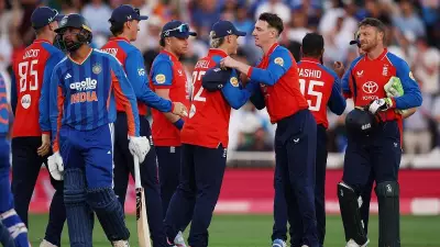 India Crumbles to 76 All Out, Loses 3rd T20I to England by 125 Runs
