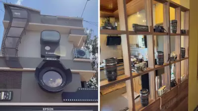 Karnataka's Camera-Shaped House Goes Viral, Photographer's Dream Home