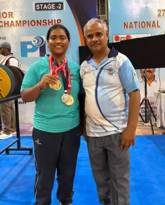 Ludhiana Student Sneha Gharami Sets National Powerlifting Record, Wins 3 Golds