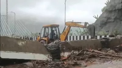 Mumbai-Pune Expressway Shut, Trains Cancelled as Heavy Rain Triggers Landslides