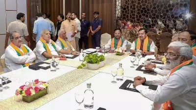 Nitin Nabin Meets Ex-BJP UP Chiefs, Plans NDA Meet for 2027 Polls