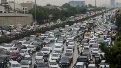 Rain Triggers Waterlogging in Delhi, Disrupts Traffic; IMD Issues Alerts