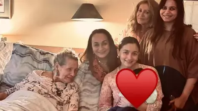 Soni Razdan shares rare 4-generation family pic, calls 97-year-old mom 'OG Alpha woman'