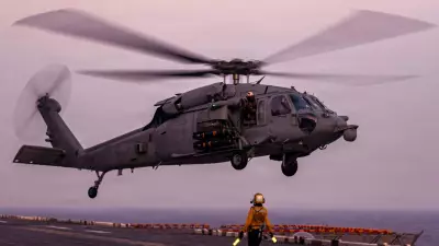 US Navy Helicopter Makes Emergency Water Landing in Arabian Sea, 1 Missing