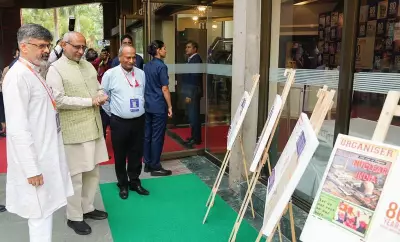 V-P Radhakrishnan calls himself ordinary swayamsevak at RSS journal Organiser's 80th