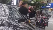 Bengaluru Road Rage: Mercedes Passenger Slaps Biker in Indiranagar