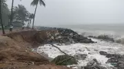 Coastal erosion worsens in Ankola taluk amid weak monsoon, seawall damaged