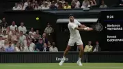 Djokovic dominates Tsitsipas in straight sets, reaches Wimbledon third round
