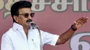 DMK slams TVK for removing Stalin's name from desalination plaque