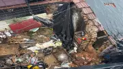 Family Narrowly Escapes Wall Collapse in Karnataka's Shivamogga