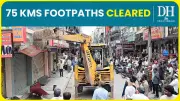 GBA clears footpath encroachments in Bengaluru, 406 cases booked