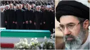 Three Sons of Iran's Khamenei Appear at Funeral, Not Successor